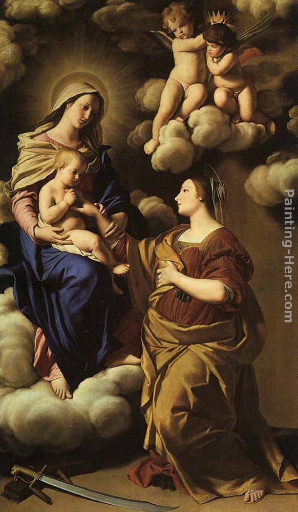 Sassoferrato The Mystic Marriage of St. Catherine